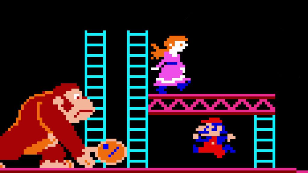 10 jogos que definiram o Atari 2600: os maiores clássicos 8 Donkey Kong apresentou Mario antes do personagem estrelar seus clássicos jogos