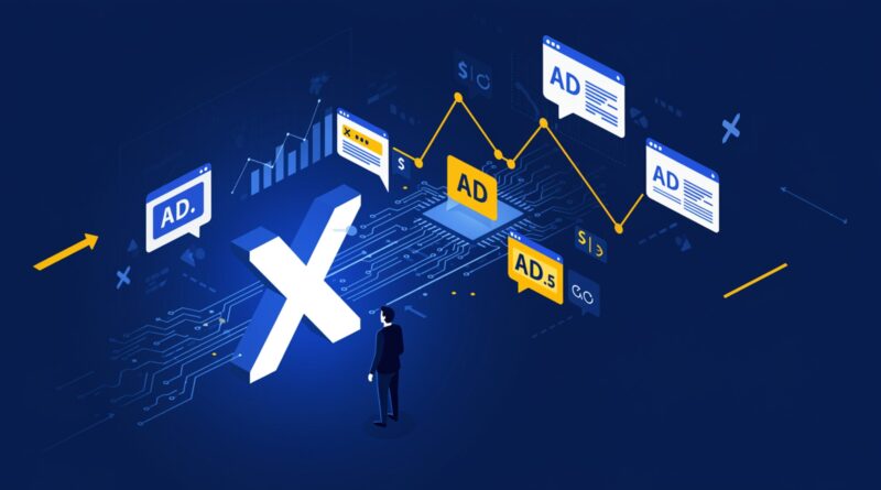 Elon Musk anuncia anúncios nas respostas do Grok, IA da X 2 Aplicativo Grok exibido em smartphone; lançamento dos anúncios e IA; Elon Musk X Grok