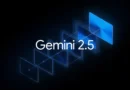Ilustração do Gemini 2.5 Deep Think, modelo de IA avançado desenvolvido pelo Google DeepMind. Máquina abstrata representa potência em raciocínio paralelo.