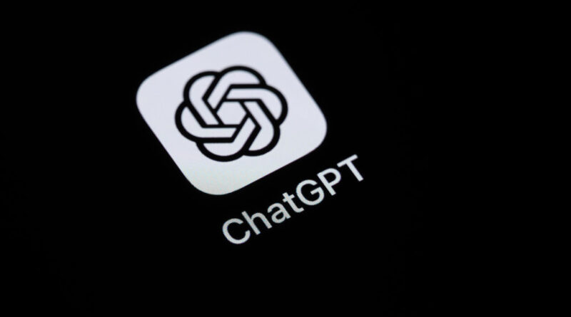 Ilustração de inteligência artificial com logotipo representativo do ChatGPT, utilizado em análise sobre receita de aplicativos móveis em 2025