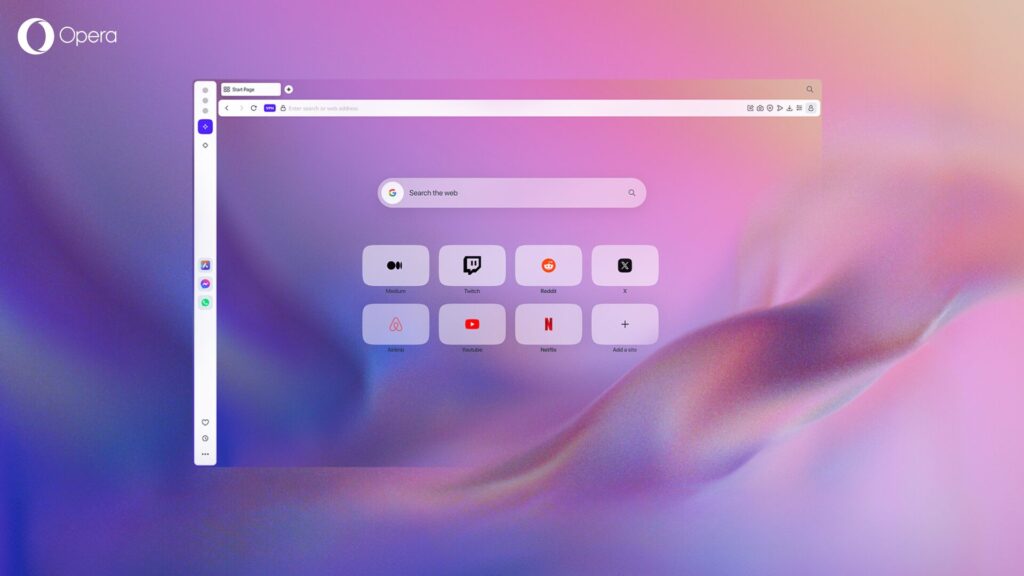 Alternativas ao Google Chrome: 8 opções em 2025 13 O navegador Opera tem vários recursos integrados, como VPN e bloqueador de anúncios. (Imagem: Opera)