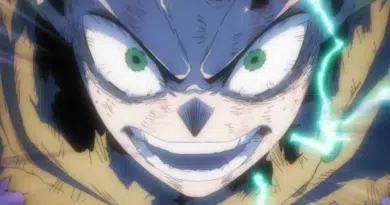 Cena do trailer da temporada final de My Hero Academia exibindo Deku em confronto decisivo, tema: trailer my hero academia final season, estreia em outubro de 2025
