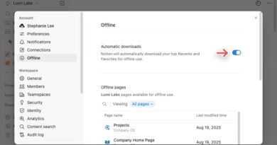 Notion lançou modo offline que chega aos apps; acesso sem internet, criação e edição com sincronização ao reconectar