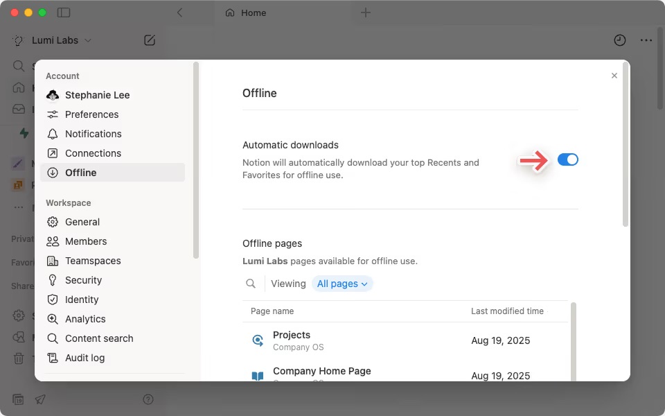 Notion modo offline chega: use o app sem internet 3 Notion lançou modo offline que chega aos apps; acesso sem internet, criação e edição com sincronização ao reconectar