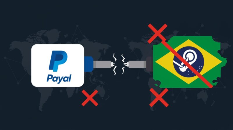 Saída do PayPal da Steam no Brasil: Interface entre PayPal e Steam ilustra a notícia sobre suspensão de pagamentos no Brasil
