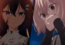 Imagem principal de This Monster Wants to Eat Me apresentando Hinako Yaotose, Shiori Oumi e Miko Yashiro diante de um cenário sombrio de mar. Personagens do anime de terror Watatabe com atmosferas misteriosas.
