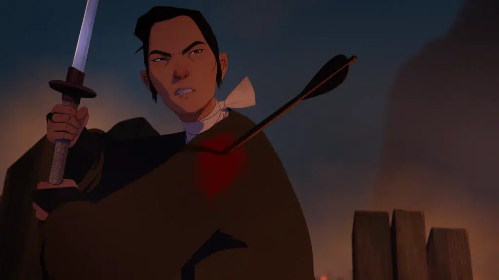 Netflix Anime NYC 2025: anúncios e trailers 11 Blue Eye Samurai S2: visual cinemático, lutas coreografadas e novos ambientes em Londres