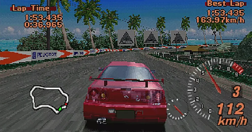 10 jogos que definiram o PlayStation (anos 1990) 15 Gran Turismo foi o primeiro simulador de corrida de verdade (Imagem: Divulgação/Sony)