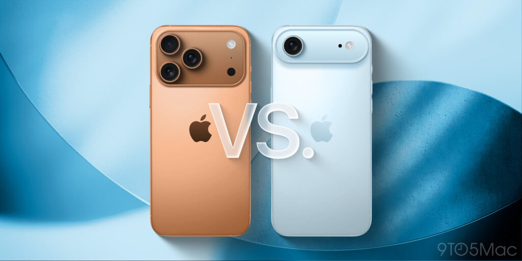 Evento iPhone 17: Apple confirma 9 de setembro 3 Comparativo visual iPhone 17 Pro vs iPhone 17 Air e o novo design com foco em espessura e câmeras