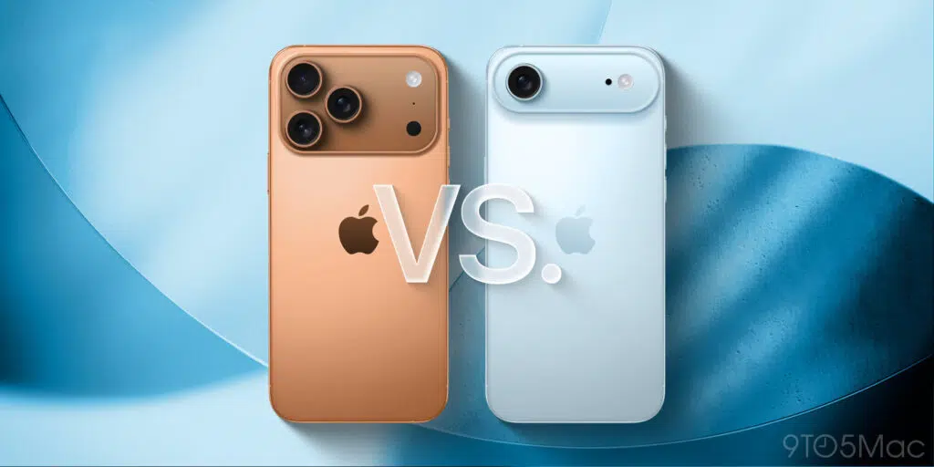Evento iPhone 17: Apple confirma 9 de setembro 3 Comparativo visual iPhone 17 Pro vs iPhone 17 Air e o novo design com foco em espessura e câmeras
