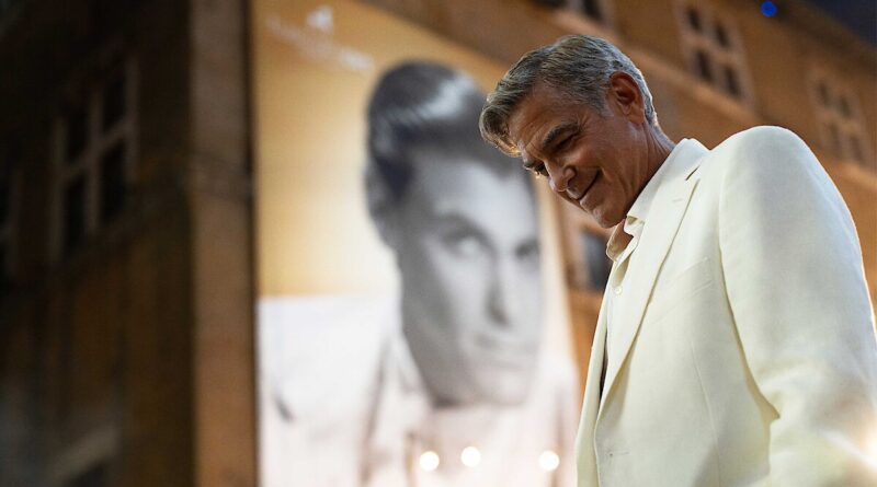 Primeiro olhar do filme Jay Kelly na Netflix, dirigido por Noah Baumbach e estrelado por George Clooney e Adam Sandler.