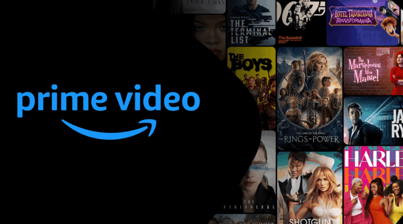 Amazon Prime Video processado: Logo do Prime Video em destaque; ação coletiva acusa uso de ‘comprar’ para vender licenças digitais revogáveis