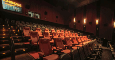 Festival de Cinema com Inteligência Artificial estreia no Rio 3 Cena de divulgação do festival de cinema com inteligencia artificial, com logotipo do Cinemark e fundo de exibição de filmes