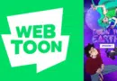 Banner oficial de lançamento dos episódios em vídeo do WEBTOON, destacando os personagens principais das séries animadas.