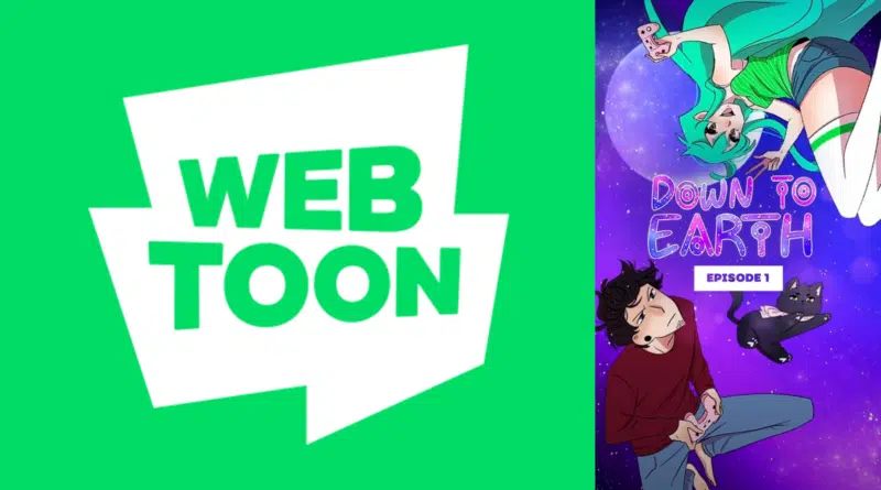 Banner oficial de lançamento dos episódios em vídeo do WEBTOON, destacando os personagens principais das séries animadas.