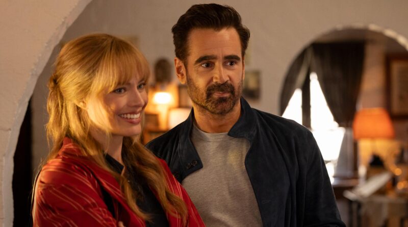 A Grande Viagem da Sua Vida filme Sony com Robbie e Farrell em cena