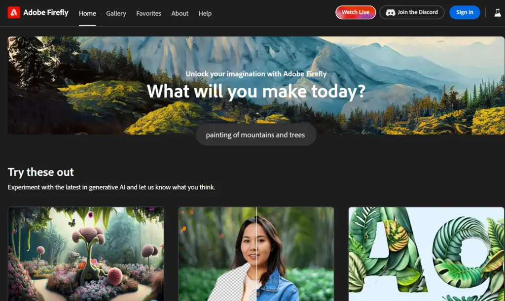 Adobe Firefly Home centraliza ferramentas de IA generativa para criadores e equipes