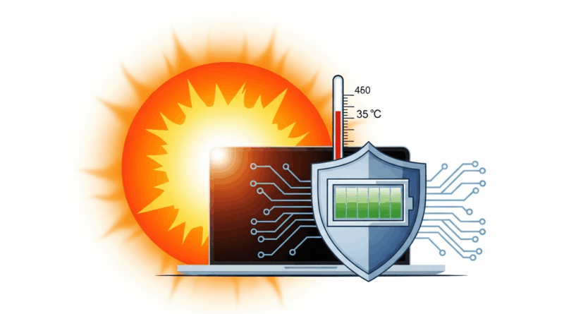 Calor extremo danifica eletrônicos: smartphones, notebooks e TVs em risco no verão