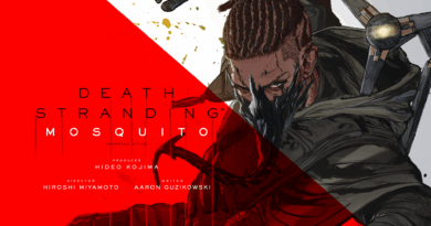 Death Stranding MOSQUITO revela teaser e visual 3 Primeiro visual do Death Stranding anime MOSQUITO com logotipo e atmosfera do universo