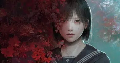 Arte oficial de Silent Hill f no PS5 com destaque do arquivo