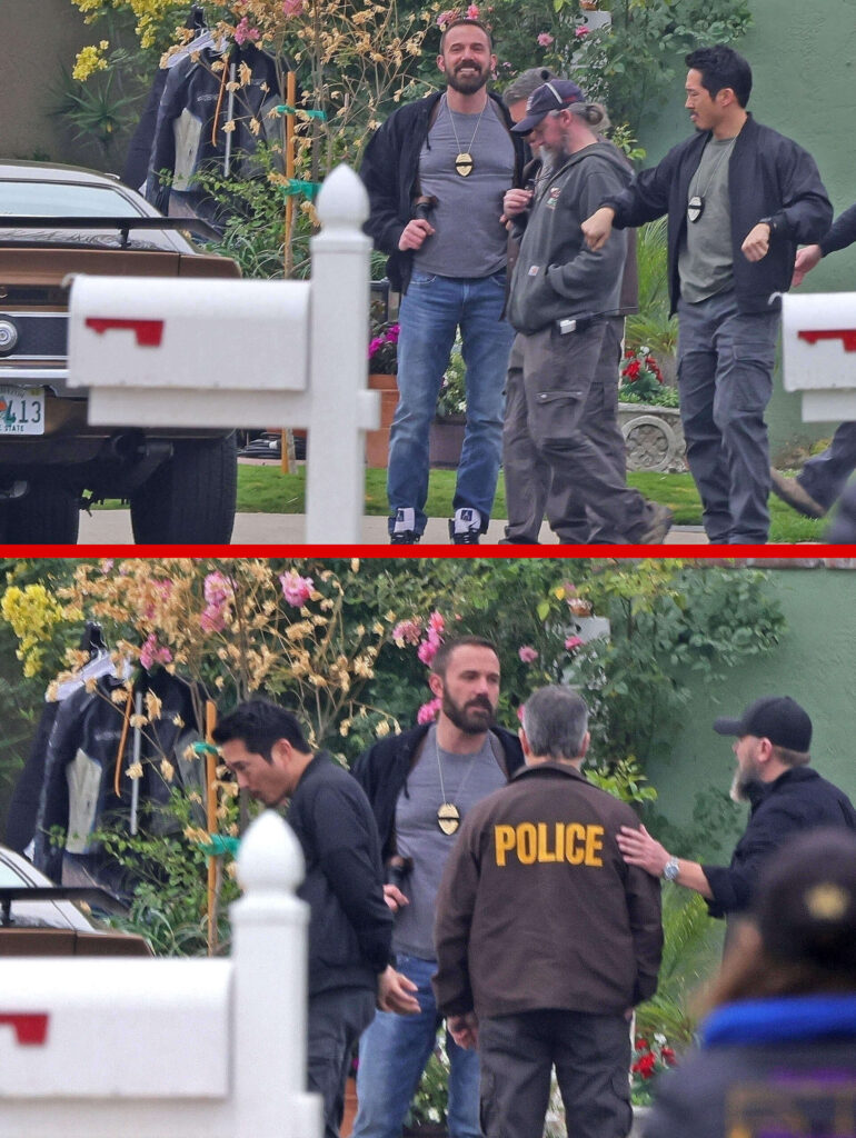 The Rip: Matt Damon e Ben Affleck estrelam thriller na Netflix em 2026 11 Bastidores: Ben Affleck em The Rip, Netflix