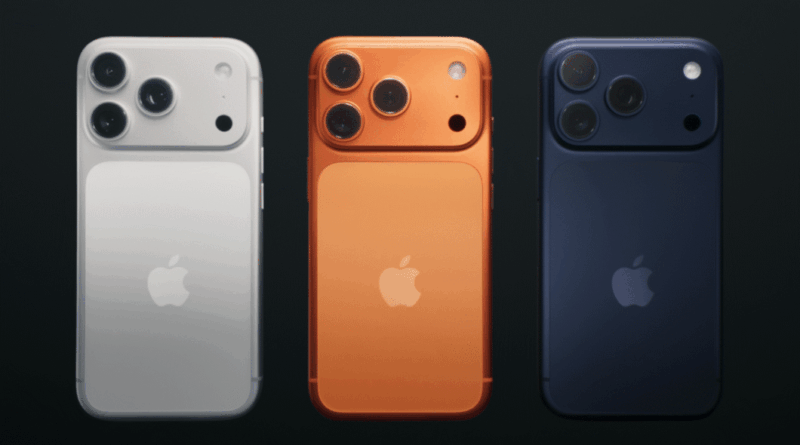 iPhone 17 e 17 Pro chegam com novo design e câmeras aprimoradas 5 iPhone 17 Pro com novo design em três cores; lançamento Apple 2025