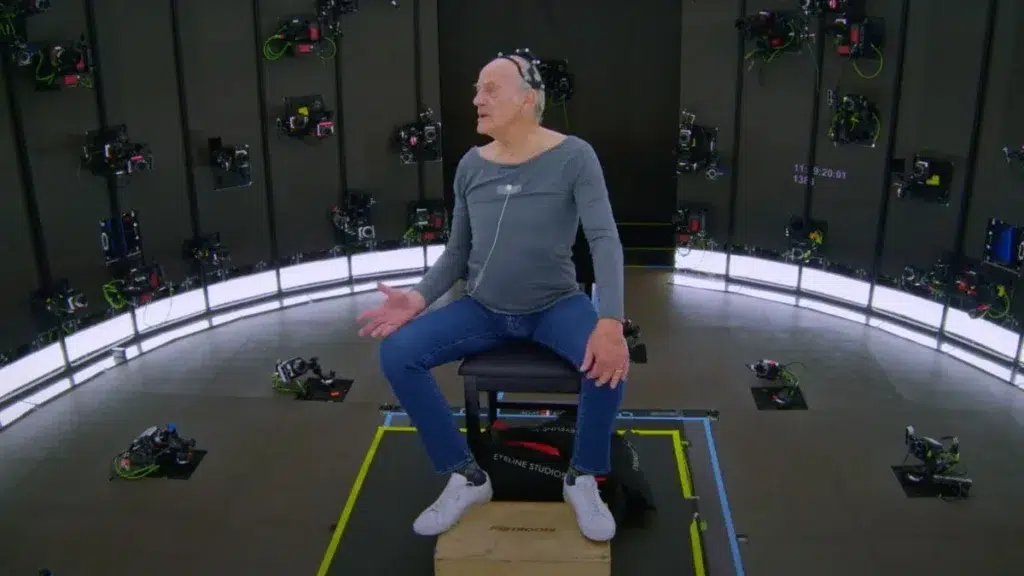 Wandinha 2: VFX de Professor Orloff revelados 4 Christopher Lloyd como Professor Orloff em Wednesday temporada 2: VFX com captação volumétrica e direção de Tim Burton