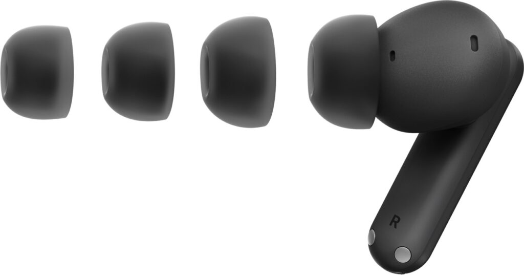 Estojo e fones Dell Pro Plus Earbuds com conectividade Bluetooth 5.3