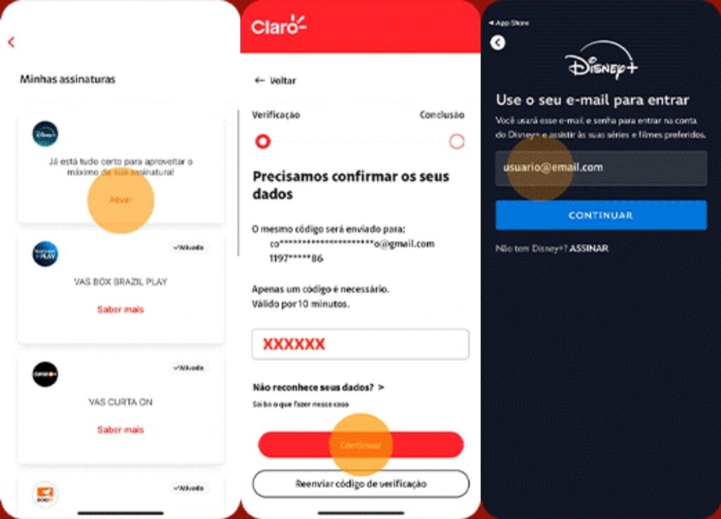 Claro libera Disney+ sem custo; veja como ativar 3 Claro libera Disney+: Integração Claro e Disney+ no app Minha Claro; como ativar Disney+ gratis na Claro, passo a passo