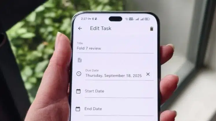Apps auto-hospedados Android: 6 favoritos 10 Edição de tarefa no app Vikunja para Android com interface limpa e campos de lembrete