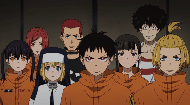 Fire Force 3 temporada parte 2 teaser trailer janeiro 2026 elenco Akira Ishida anime