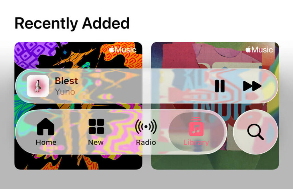 iOS 26 chega em 15 de setembro: novidades e iPhones 6 Apple Music no iOS 26 com novos widgets, tradução de letras e sistema de mixagem inteligente