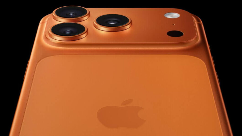 iPhone 17 e 17 Pro chegam com novo design e câmeras aprimoradas 7 Traseira iPhone 17 Pro redesenhada ilumina flash e sensores; lançamento Apple 2025