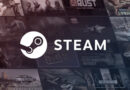 Logo do Steam em fundo escuro; suporte Steam Windows 32 bits termina
