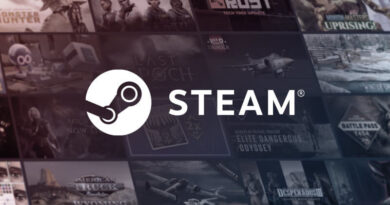 Logo do Steam em fundo escuro; suporte Steam Windows 32 bits termina
