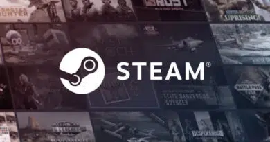 Logo do Steam em fundo escuro; suporte Steam Windows 32 bits termina