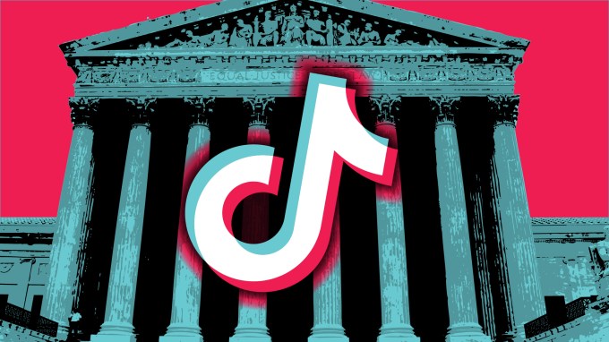 Acordo do TikTok nos EUA: o que muda agora 5 Acordo do TikTok nos EUA: logo do TikTok diante da Suprema Corte; debate legal e venda