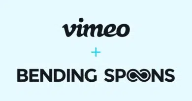 Bending Spoons compra Vimeo por US$ 1,38 bilhão; logotipos lado a lado