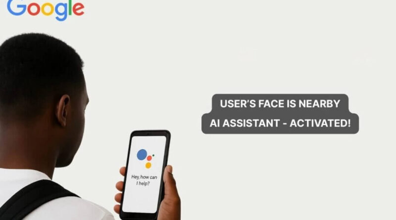 Google Gemini AI ativação por proximidade facial usando sensores capacitivos no smartphone
