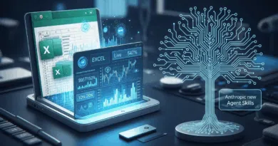 Claude para serviços financeiros no Excel analisa DRE e modelagem financeira em tempo real