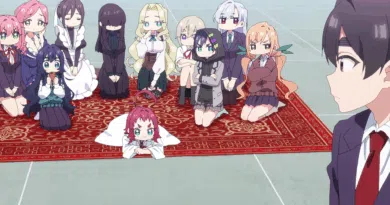 Hyakkano temporada 3 visual promocional com Rentaro Aijo e elenco