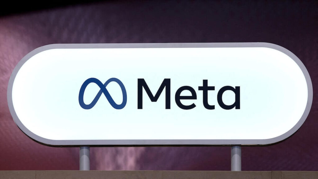 OpenAI lança Sora: app de vídeo com IA e opt-out 3 Logo da Meta em Paris; Sora será rival de plataformas como Instagram e TikTok em conteúdo de vídeo curto