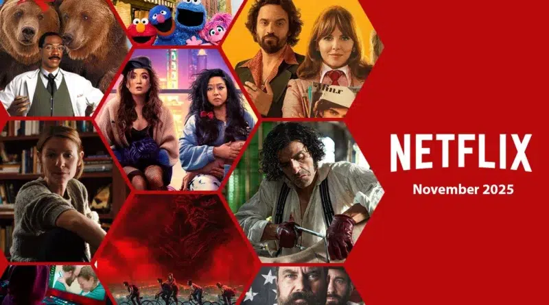 O que chega à Netflix em novembro de 2025