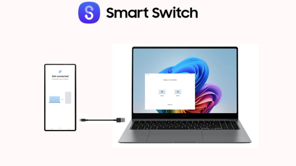 4 apps do Windows que você precisa se usa Samsung 9 Tela do Samsung Smart Switch no PC mostrando backup do Secure Folder de um celular Galaxy para o computador
