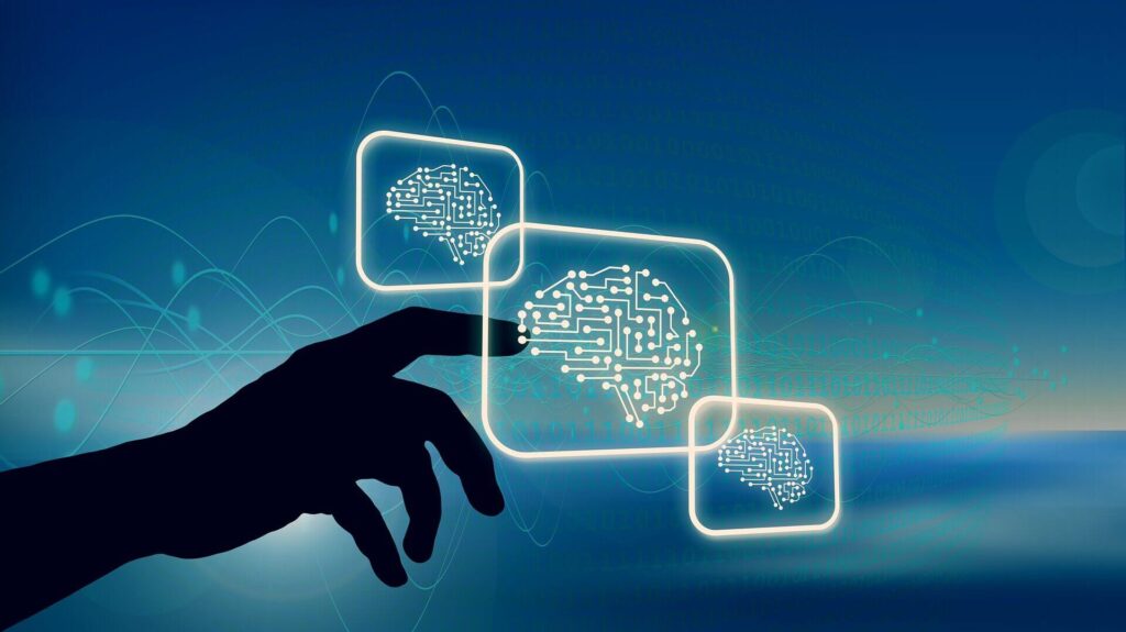 DeepSeek testa tokens visuais para memória de IA 5 DeepSeek testa tokens visuais: Ilustração conceitual de inteligência artificial com foco em memória e atenção