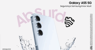 Galaxy A55 256 GB em promoção 54% OFF menor preço do ano Super AMOLED 120 Hz