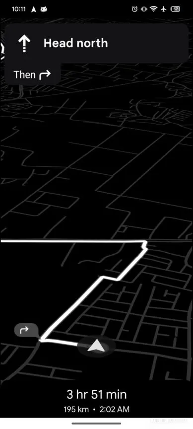 Google Maps: Novo modo de economia de energia revelado 8 Forma de navegação para o Novo modo de economia de energia do google maps