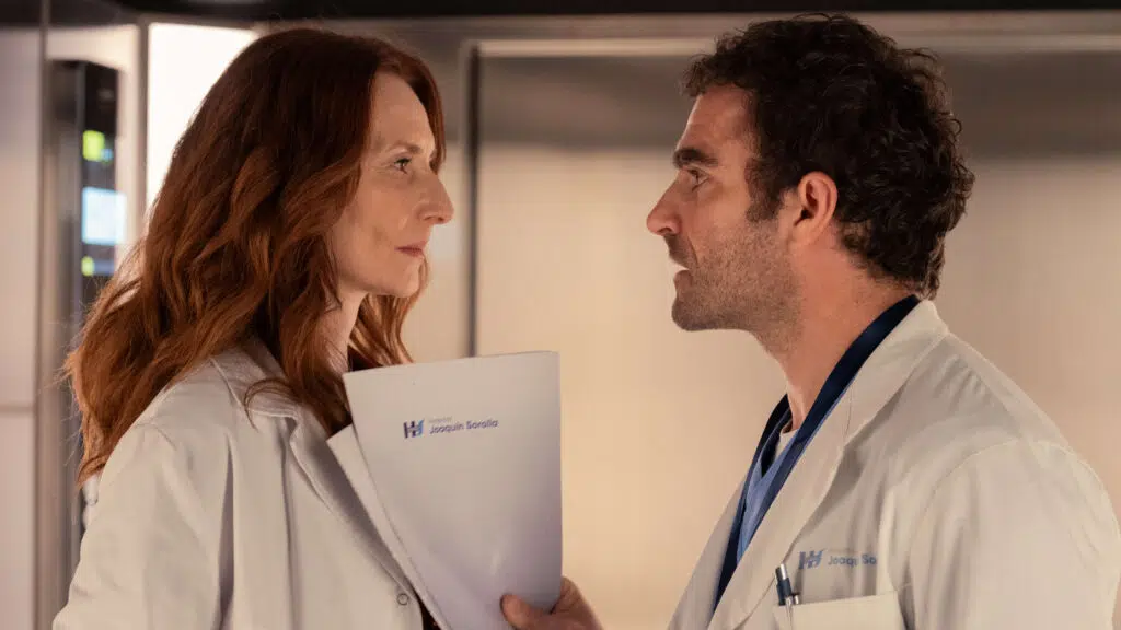 Breathless 2ª temporada na Netflix: data e trailer 11 Rachel Lascar como Sophie e Borja Luna como Néstor em Respira S2