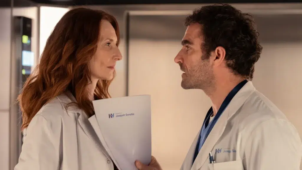 Breathless 2ª temporada na Netflix: data e trailer 9 Rachel Lascar como Sophie e Borja Luna como Néstor em Respira S2